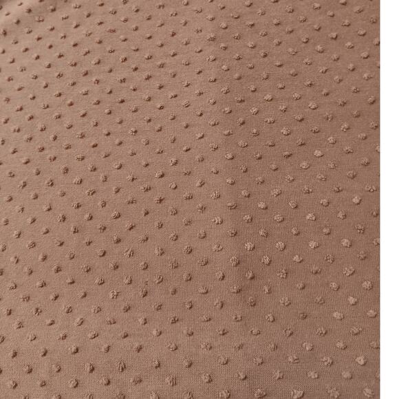 MAURICES 24/7 Flowy Tunic Top 2X V-Neck Textured Soft Nuetral Comfort Work Brown - Picture 3 of 7